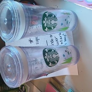 Starbucks tumblers